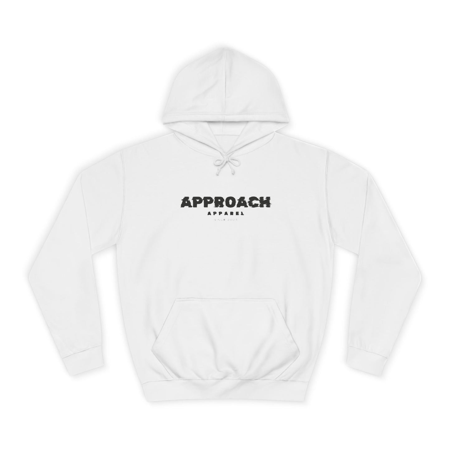 Approach Apparel College Hoodie with 'APPROACH' Design - Casual Wear for Students, Gifts for Graduation, Cozy Lounge Hoodie, Trendy Campus Style