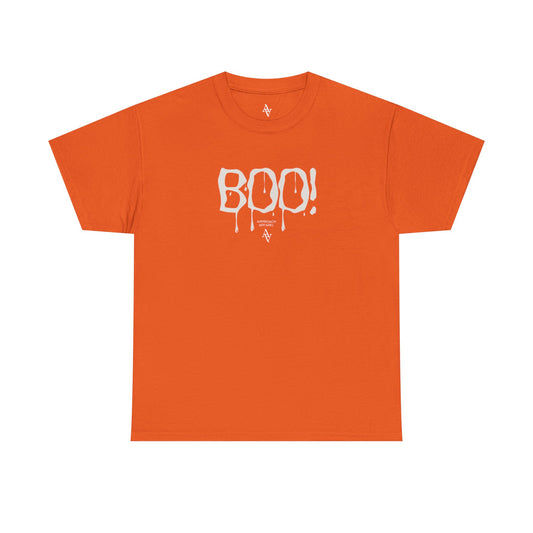 Approach Apparel Halloween Tee, Spooky Graphic T-Shirt, Boo Ghost Shirt, Casual Fall Apparel, Unisex Halloween Clothing