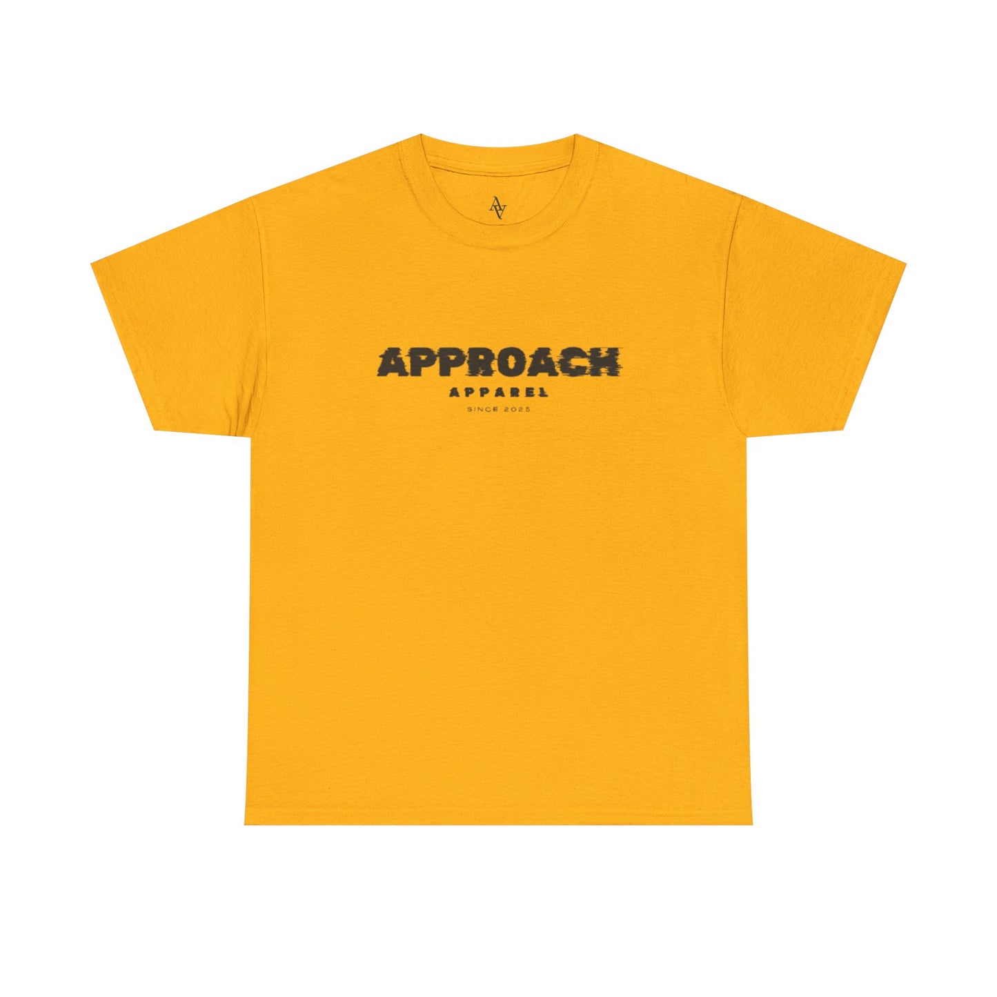 Approach Apparel Heavy Cotton Tee – ‘Approach’ Graphic Shirt, Casual Wear, Gifts for Him/Her, Daily Comfort, Streetwear Style