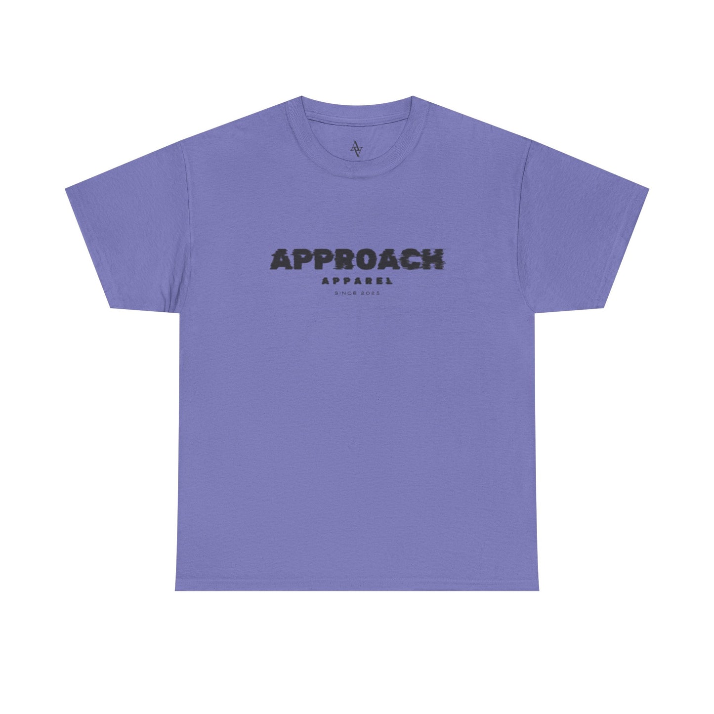 Approach Apparel Heavy Cotton Tee – ‘Approach’ Graphic Shirt, Casual Wear, Gifts for Him/Her, Daily Comfort, Streetwear Style
