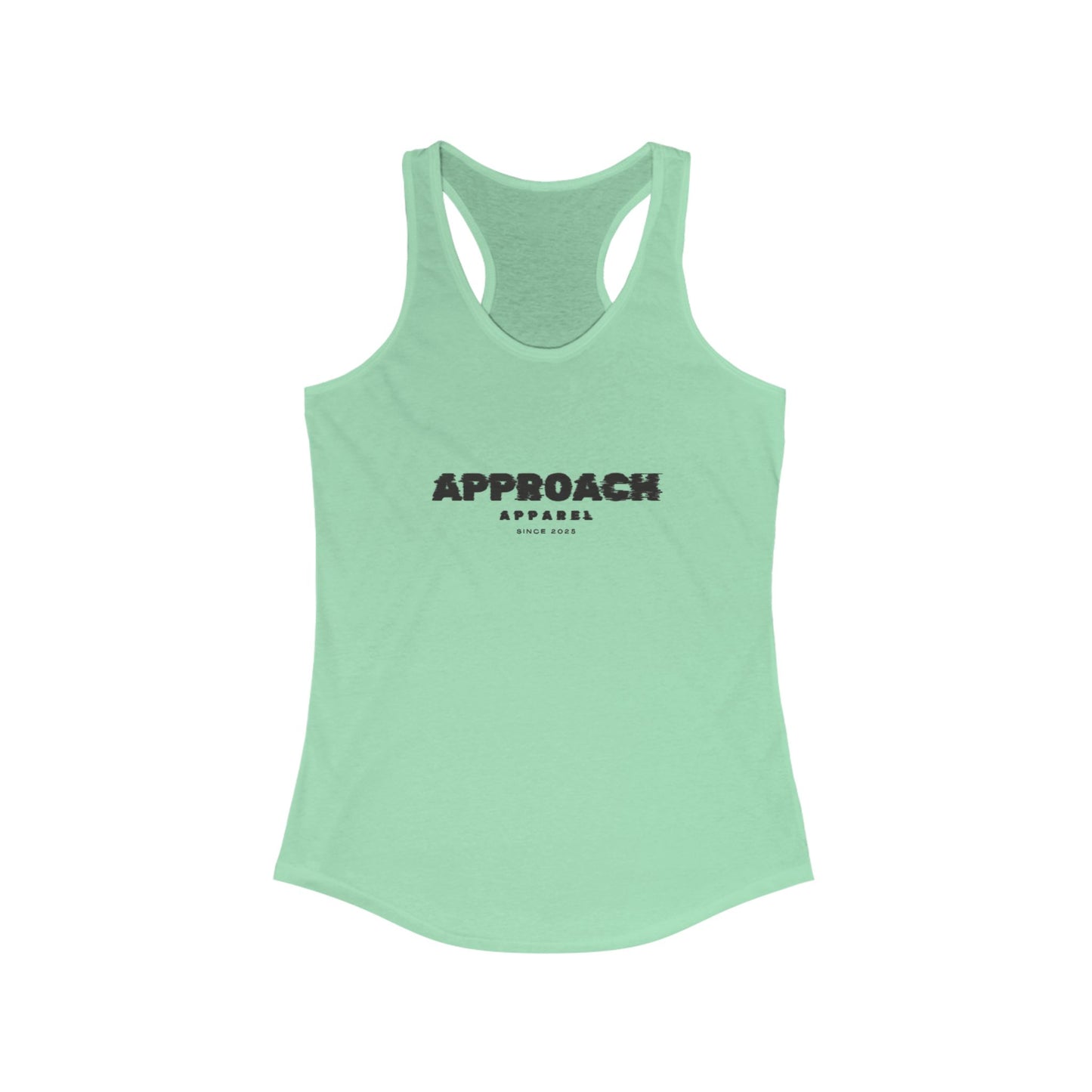 Approach Apparel Stylish Women's Racerback Tank, Casual Gym Wear, Workout Top, Summer Fashion, Trendy Fitness Apparel, Gift for Her
