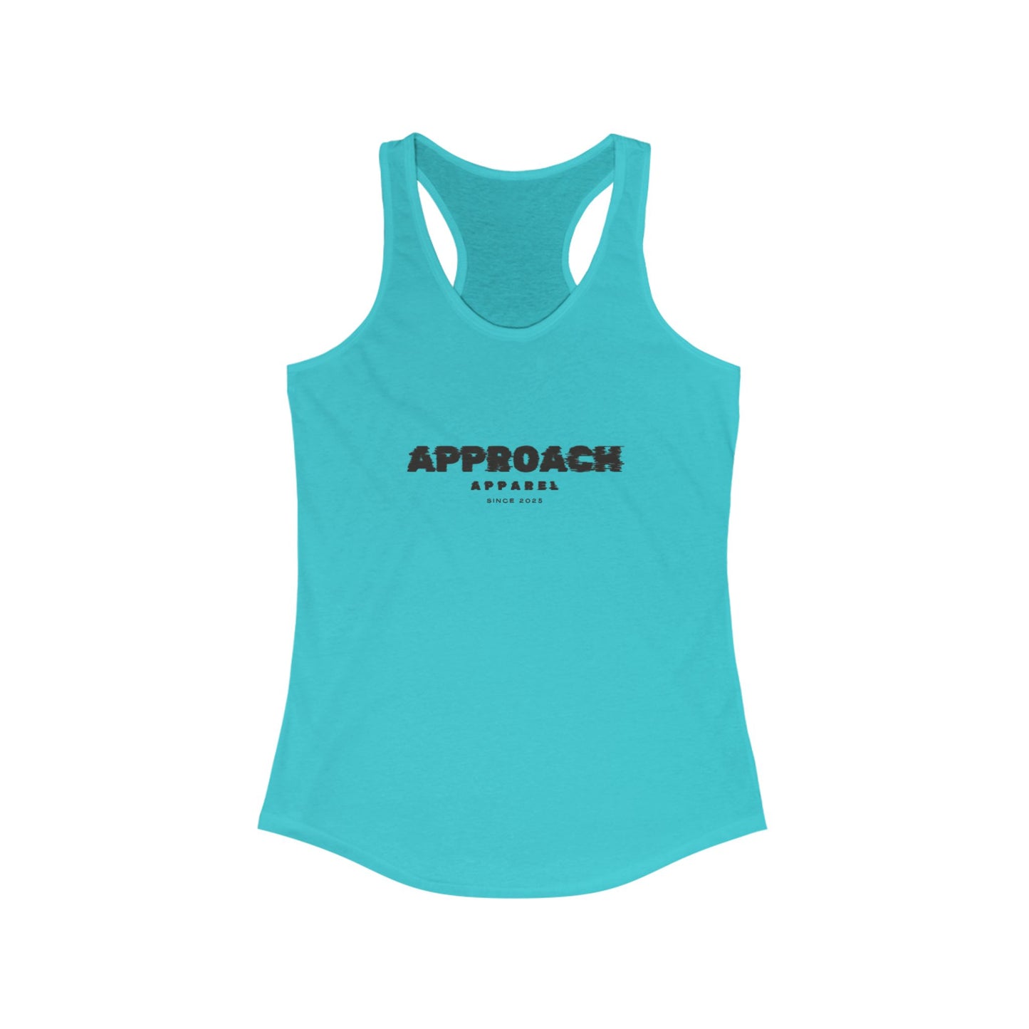 Approach Apparel Stylish Women's Racerback Tank, Casual Gym Wear, Workout Top, Summer Fashion, Trendy Fitness Apparel, Gift for Her