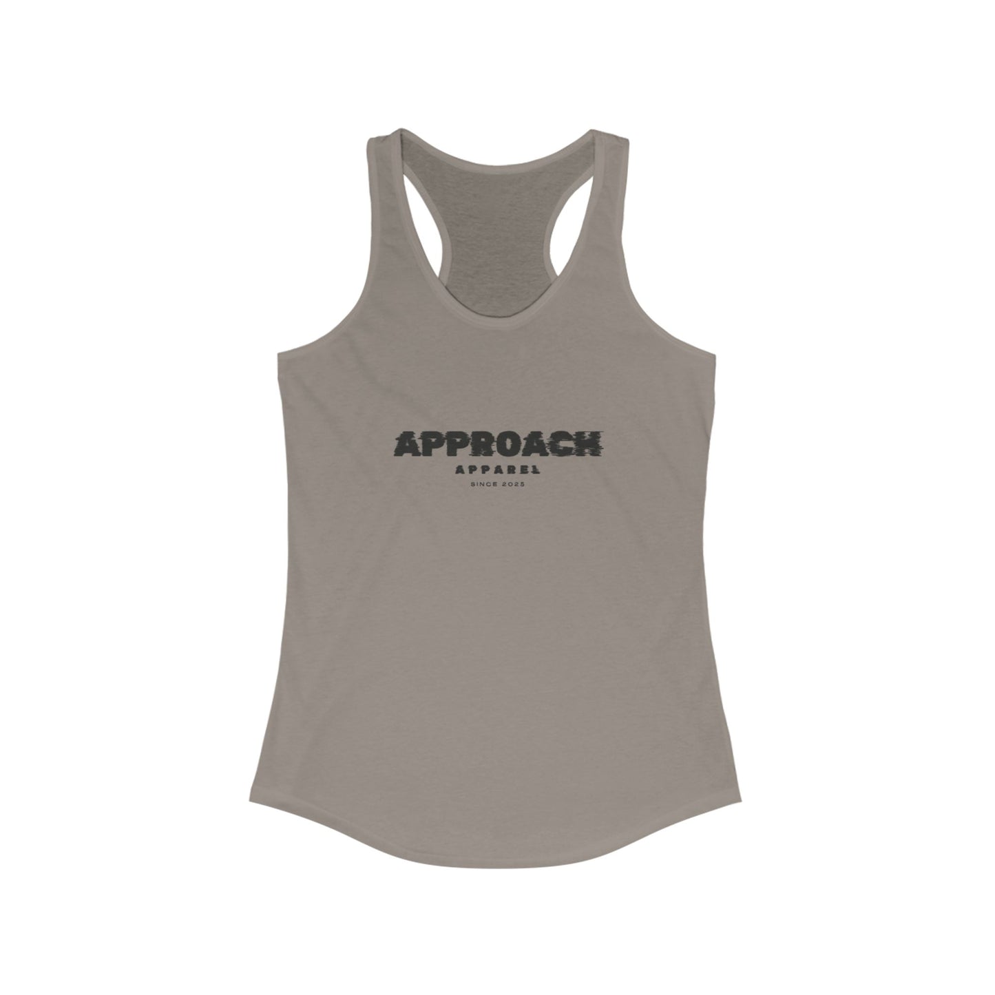 Approach Apparel Stylish Women's Racerback Tank, Casual Gym Wear, Workout Top, Summer Fashion, Trendy Fitness Apparel, Gift for Her