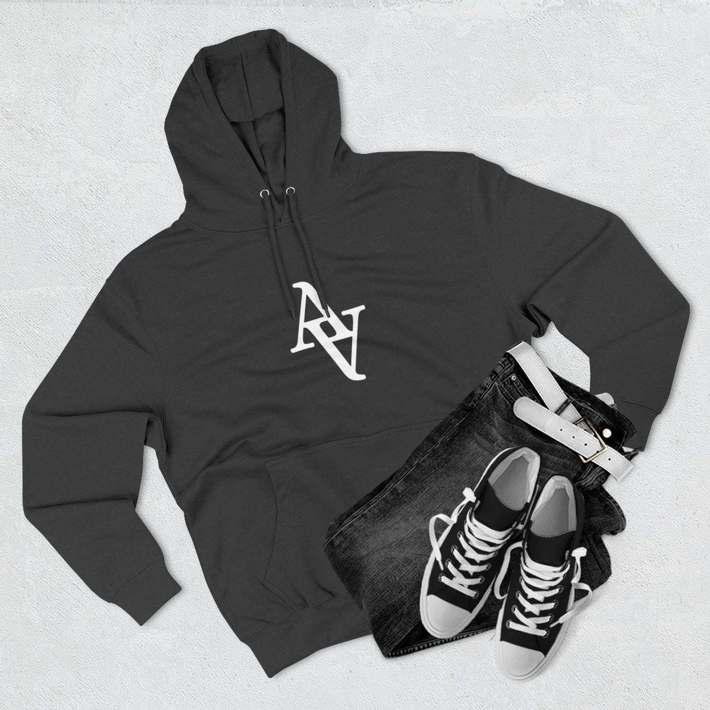 Approach Apparel Three-Panel Fleece Hoodie for Cozy Comfort