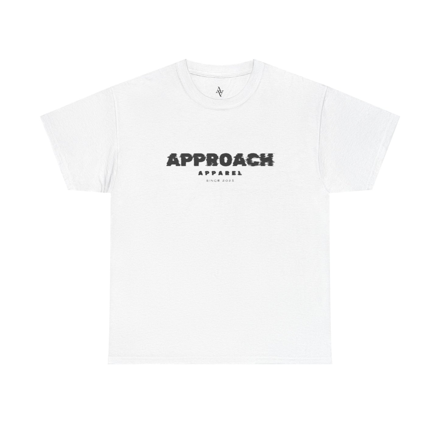 Approach Apparel Heavy Cotton Tee – ‘Approach’ Graphic Shirt, Casual Wear, Gifts for Him/Her, Daily Comfort, Streetwear Style