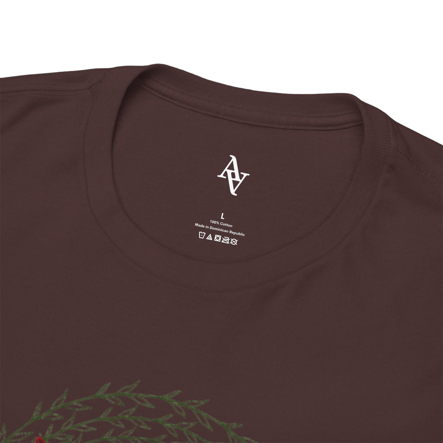 Approach Apparel Rose Embroidered Heavy Cotton Tee, Casual Summer Top, Vintage Style Gift, Floral Graphic Shirt, Trendy Streetwear