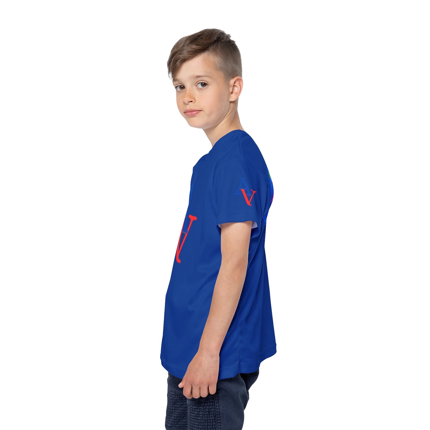 Approach Apparel Kids Sports Jersey - World Autism Awareness Tee for Active Young Athletes