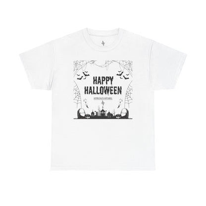 Approach Apparel Halloween Graphic Tee, Heavy Cotton Tee, Spooky Shirt, Trick or Treat Apparel, Fall Fashion, Halloween Gift