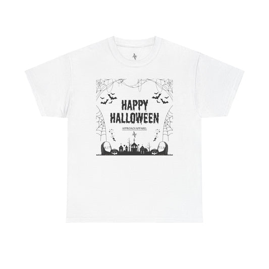 Approach Apparel Halloween Graphic Tee, Heavy Cotton Tee, Spooky Shirt, Trick or Treat Apparel, Fall Fashion, Halloween Gift