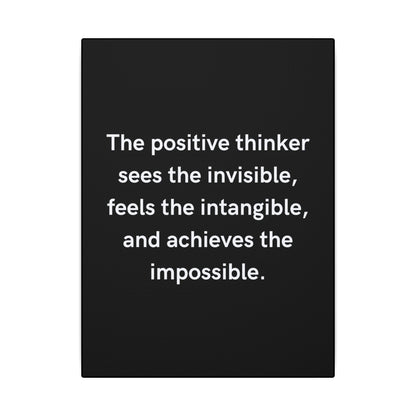 MO2V8 Inspirational Wall Art Canvas Print, Motivational Home Decor, Positive Quote Decoration, Gift for Entrepreneurs, Office Wall Art