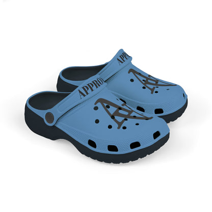 Approach Apparel Kid's Stylish EVA Foam Clogs - Blue Design for Comfort and Style