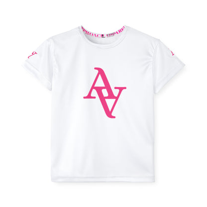 Approach Apparel Kids Sports Jersey - Fight, Thrive, Honor Breast Cancer Awareness Tee