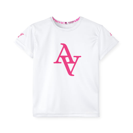 Approach Apparel Kids Sports Jersey - Fight, Thrive, Honor Breast Cancer Awareness Tee