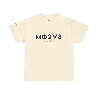 MO2V8 Heavy Cotton Tee, Graphic Tee, Casual Wear, Gift for Him/Her, Everyday T-Shirt, Comfortable Fashion