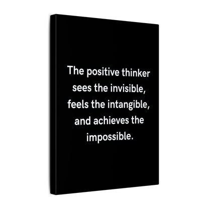 MO2V8 Inspirational Wall Art Canvas Print, Motivational Home Decor, Positive Quote Decoration, Gift for Entrepreneurs, Office Wall Art