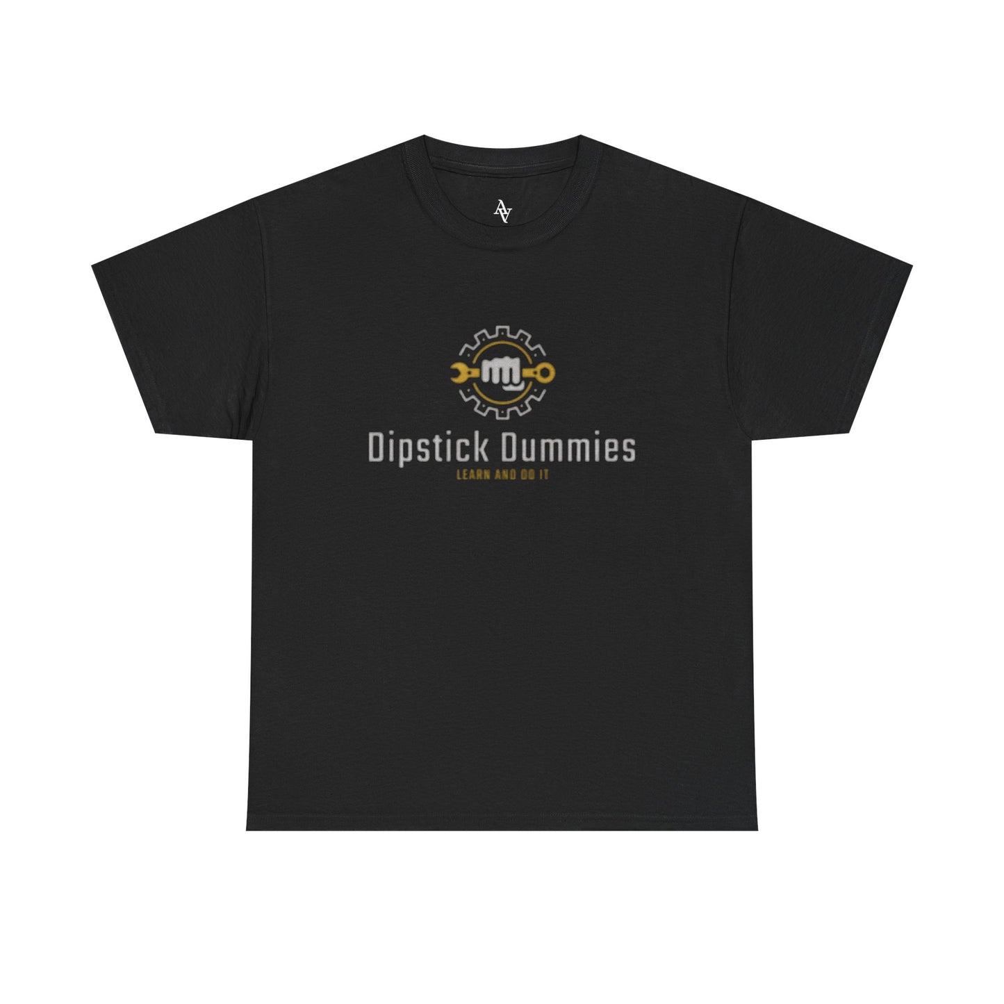 The Dipstick Dummies Logo T‑Shirt — Funny Automotive Repair Tee