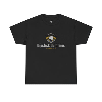 The Dipstick Dummies Logo T‑Shirt — Funny Automotive Repair Tee