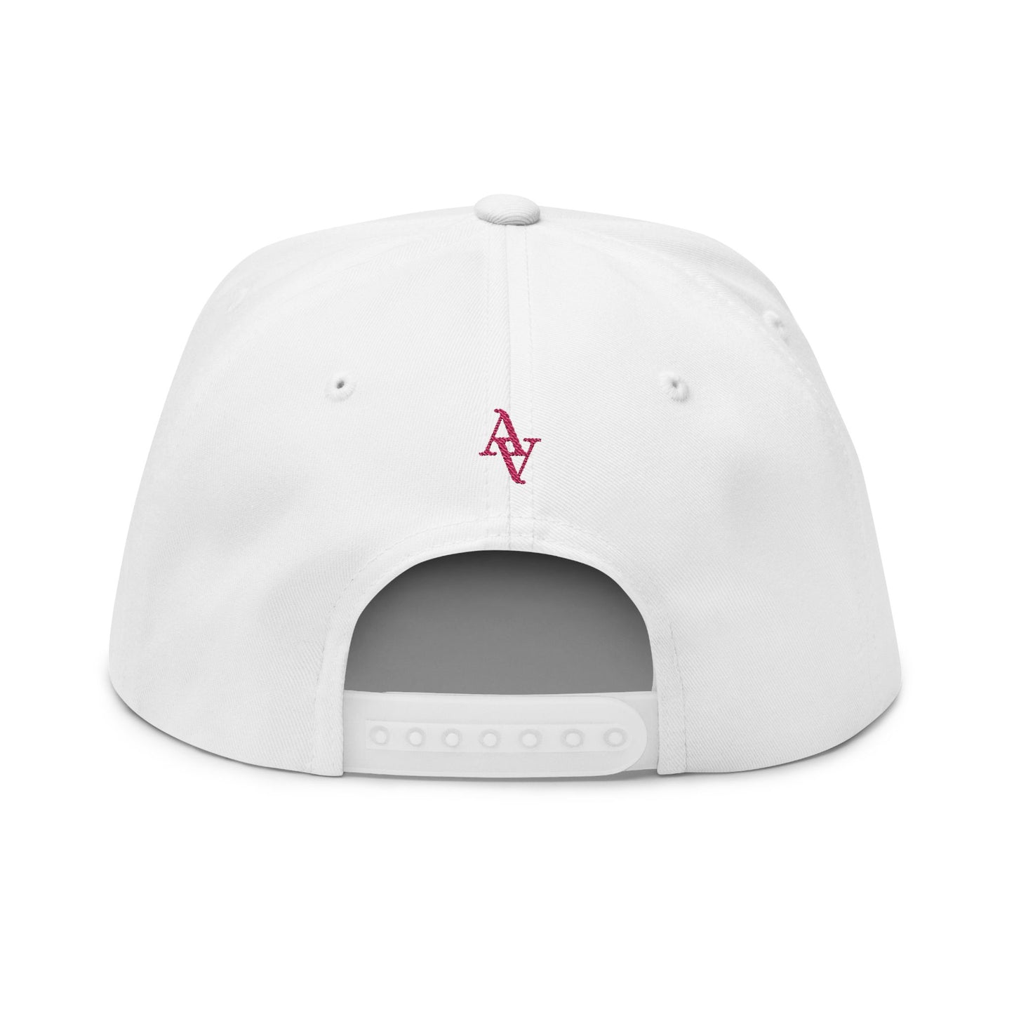 Approach Apparel Pink Ribbon Flat Bill Cap (Embroidery) - 'Fight, Honor, Love' Design