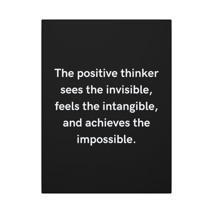 MO2V8 Inspirational Wall Art Canvas Print, Motivational Home Decor, Positive Quote Decoration, Gift for Entrepreneurs, Office Wall Art