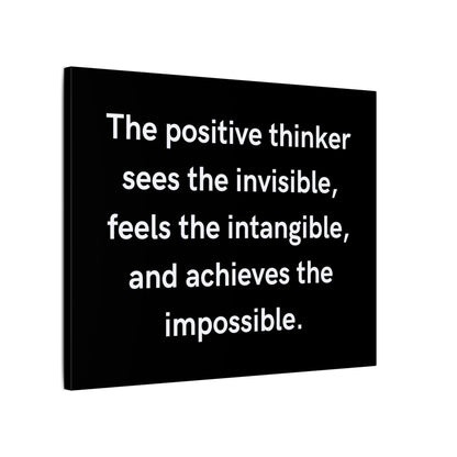 MO2V8 Inspirational Wall Art Canvas Print, Motivational Home Decor, Positive Quote Decoration, Gift for Entrepreneurs, Office Wall Art