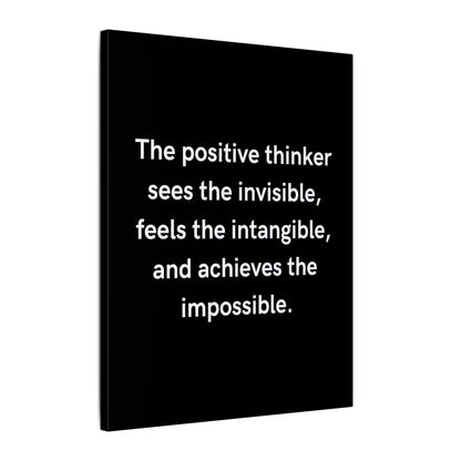 MO2V8 Inspirational Wall Art Canvas Print, Motivational Home Decor, Positive Quote Decoration, Gift for Entrepreneurs, Office Wall Art