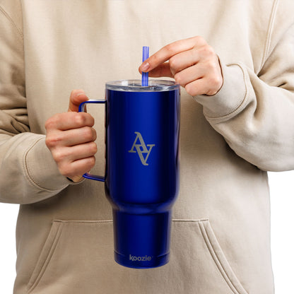 Approach Apparel Insulated Tumbler - 40oz Travel Mug with Lid