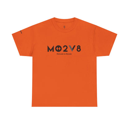 MO2V8 Heavy Cotton Tee, Graphic Tee, Casual Wear, Gift for Him/Her, Everyday T-Shirt, Comfortable Fashion