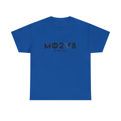 MO2V8 Heavy Cotton Tee, Graphic Tee, Casual Wear, Gift for Him/Her, Everyday T-Shirt, Comfortable Fashion