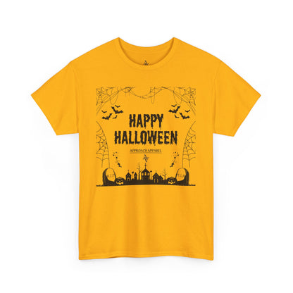 Approach Apparel Halloween Graphic Tee, Heavy Cotton Tee, Spooky Shirt, Trick or Treat Apparel, Fall Fashion, Halloween Gift