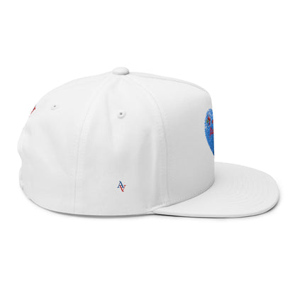 Approach Apparel Autism Awareness Flat Bill Cap - Stylish Embroidered Hat for Casual Wear