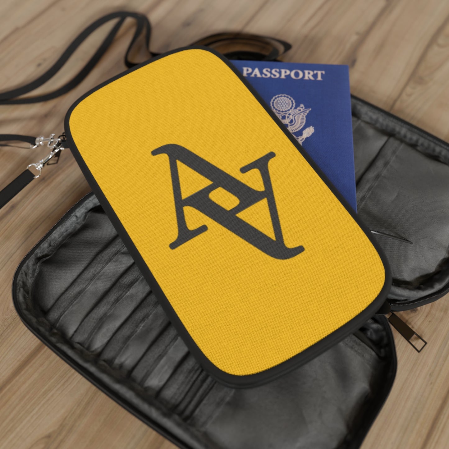Approach Apparel Passport Wallet with Unique Geometric Design