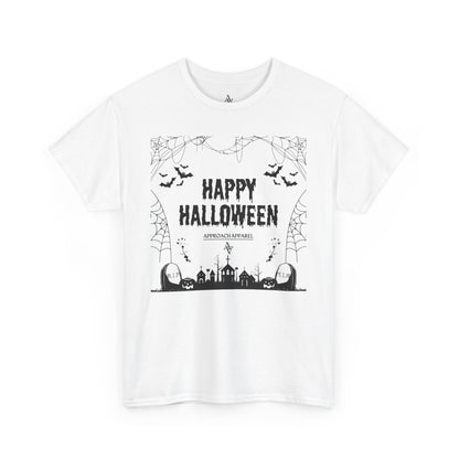 Approach Apparel Halloween Graphic Tee, Heavy Cotton Tee, Spooky Shirt, Trick or Treat Apparel, Fall Fashion, Halloween Gift