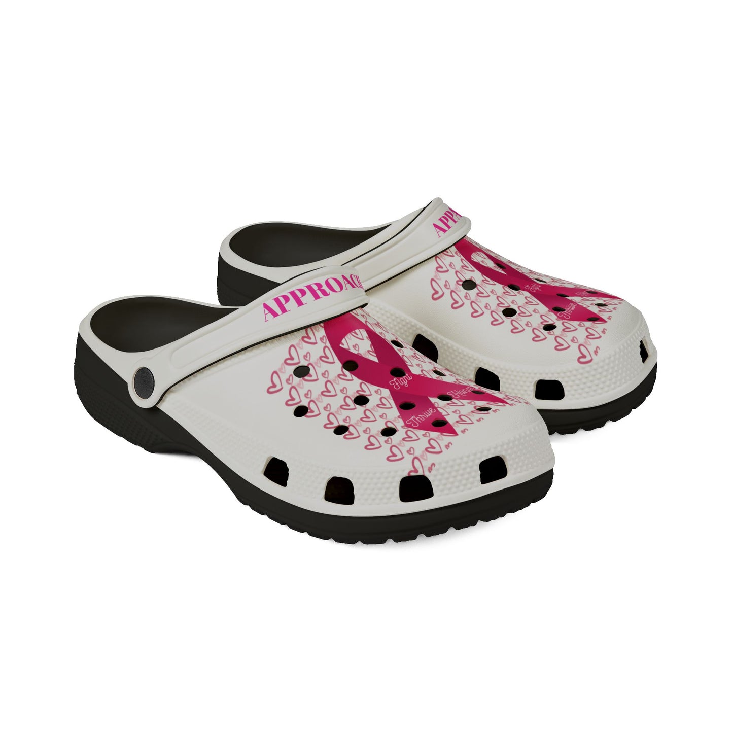 Approach Apparel Heartfelt EVA Foam Clogs - Fun & Comfortable Shoes for Every Occasion