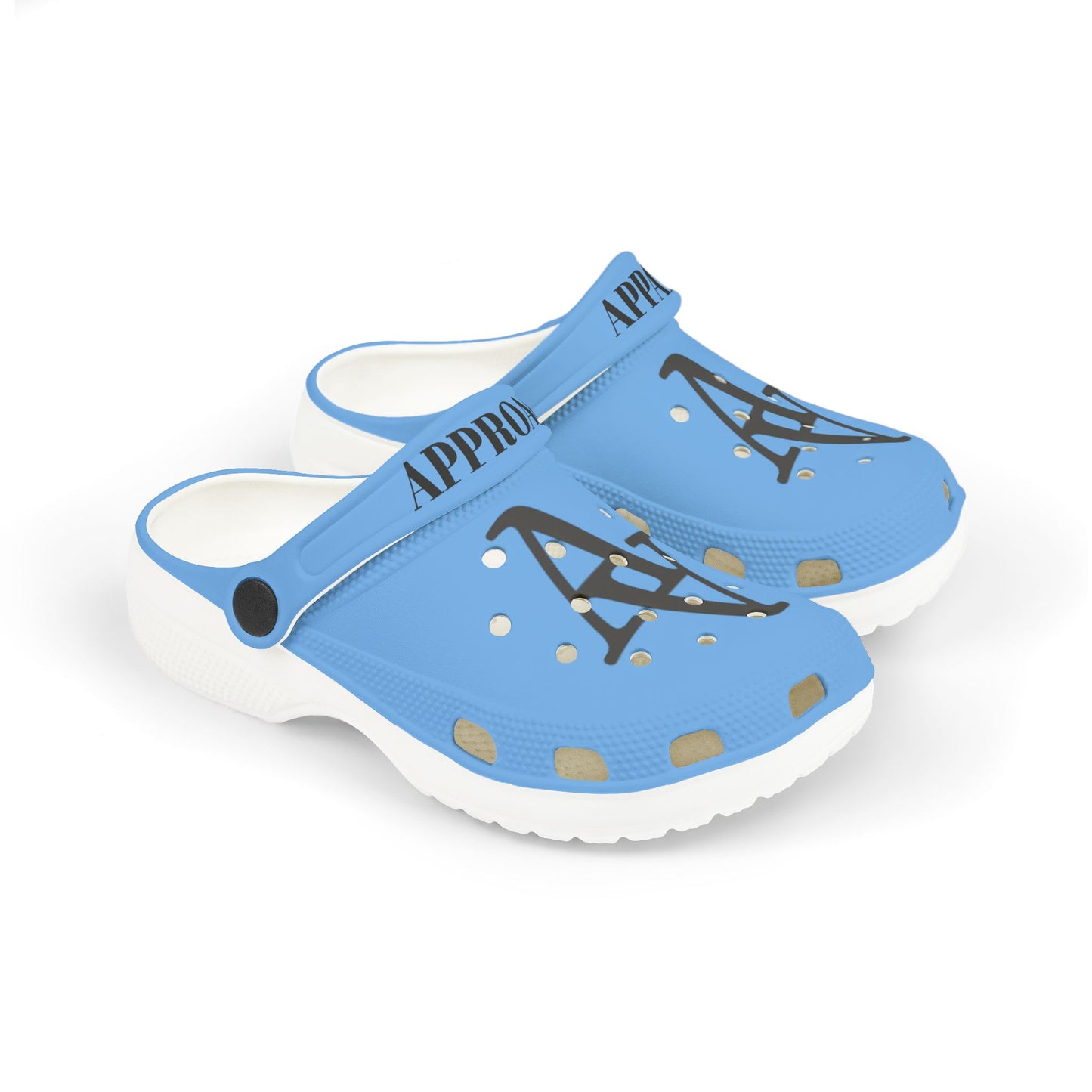 Approach Apparel Kid's Stylish EVA Foam Clogs - Blue Design for Comfort and Style