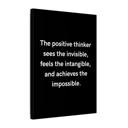MO2V8 Inspirational Wall Art Canvas Print, Motivational Home Decor, Positive Quote Decoration, Gift for Entrepreneurs, Office Wall Art