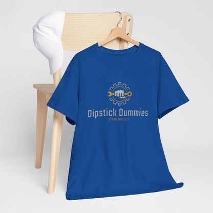 The Dipstick Dummies Logo T‑Shirt — Funny Automotive Repair Tee