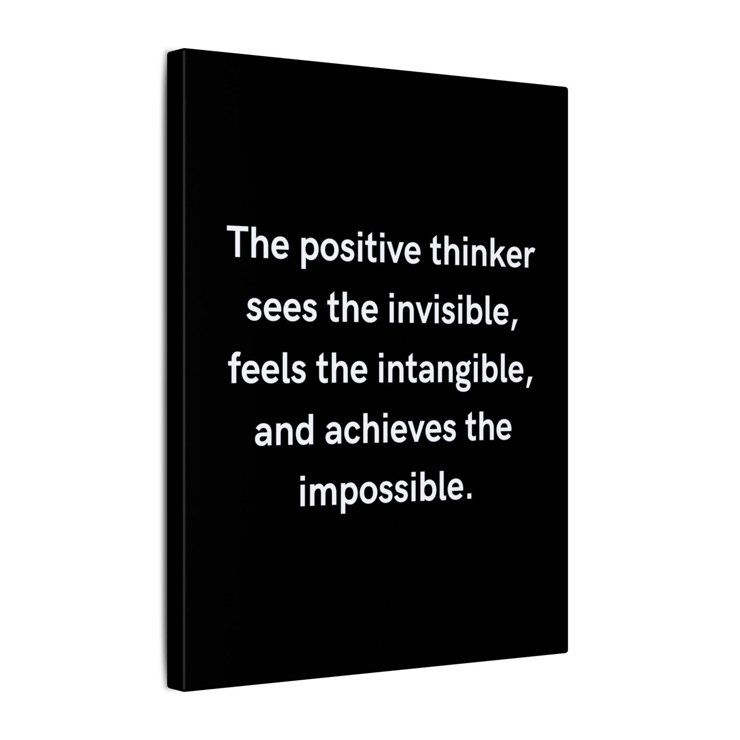 MO2V8 Inspirational Wall Art Canvas Print, Motivational Home Decor, Positive Quote Decoration, Gift for Entrepreneurs, Office Wall Art