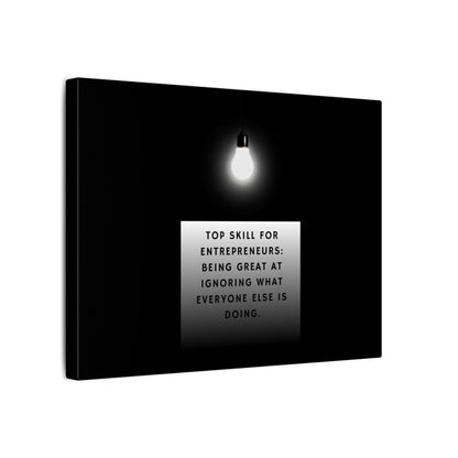 MO2V8 Entrepreneurial Wall Art, Inspiring Decor for Home Office, Motivational Canvas Print, Gift for Business Owners