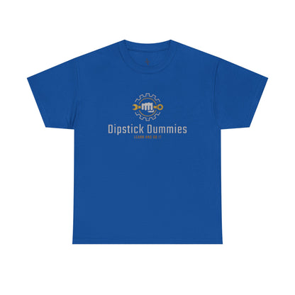 The Dipstick Dummies Logo T‑Shirt — Funny Automotive Repair Tee