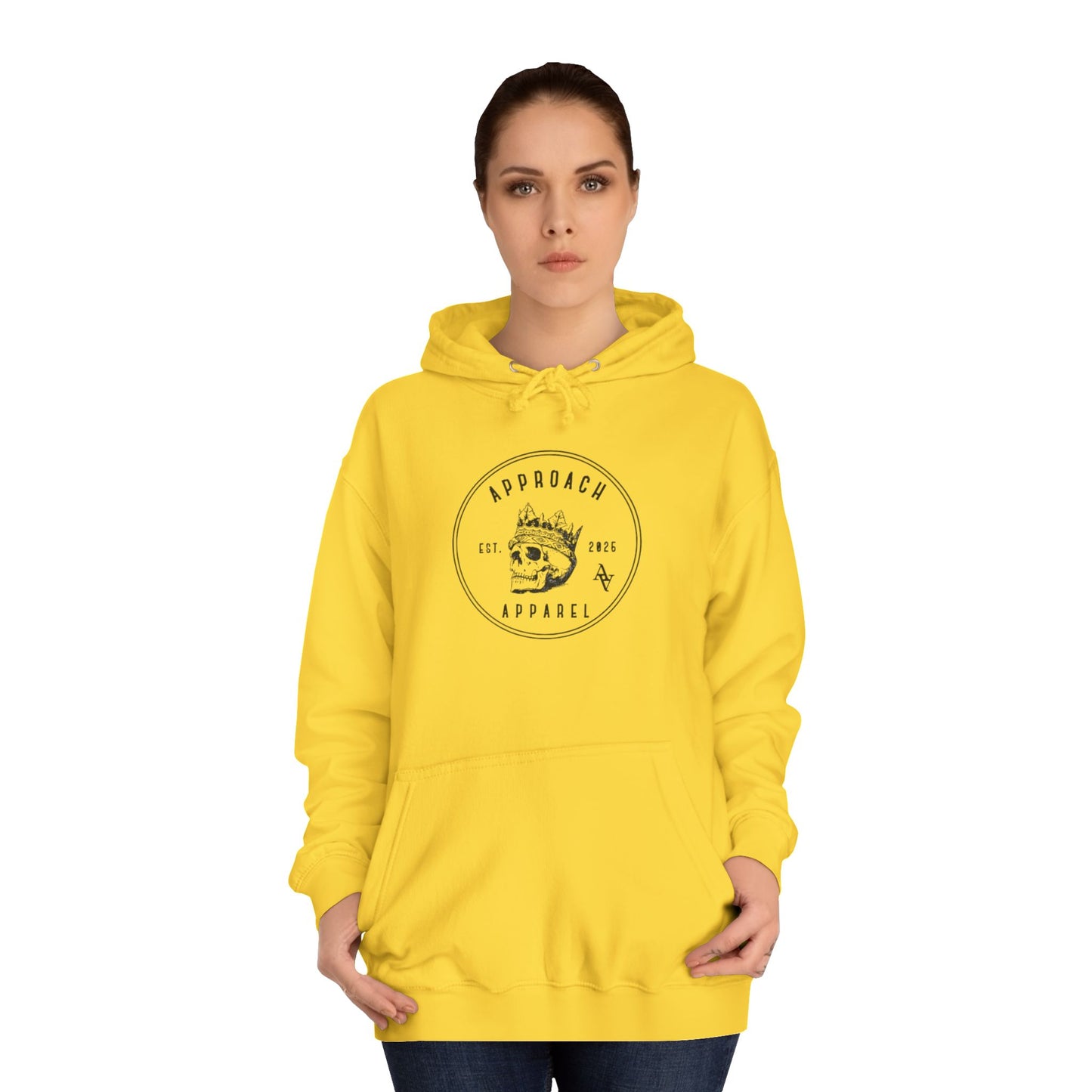 Approach Apparel Cozy College Hoodie with Yin-Yang Design, Perfect for Campus Life, Relaxing at Home, Gift for College Students, Casual Wear, [...]