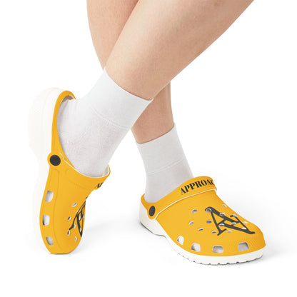 Stylish Approach Apparel Yellow EVA Foam Clogs - Trendy Slip-On Shoes for Comfort