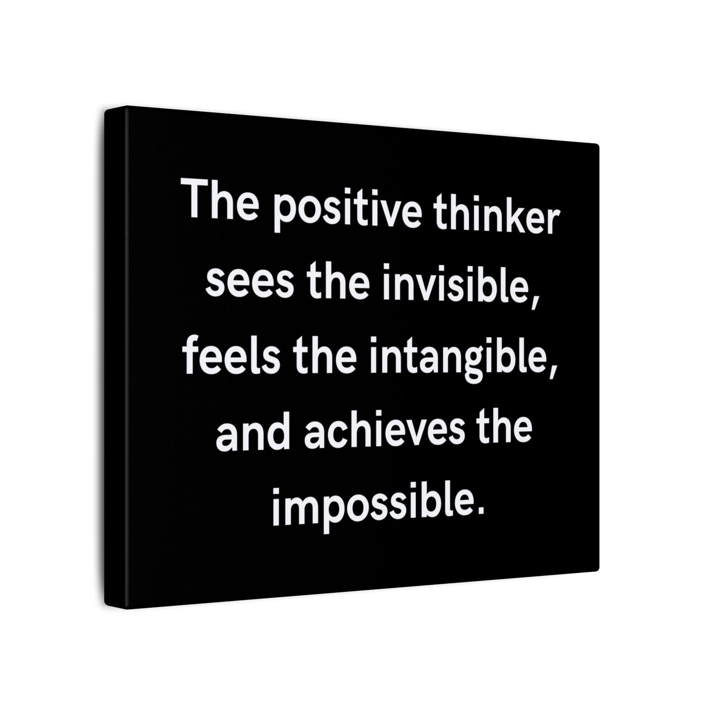MO2V8 Inspirational Wall Art Canvas Print, Motivational Home Decor, Positive Quote Decoration, Gift for Entrepreneurs, Office Wall Art