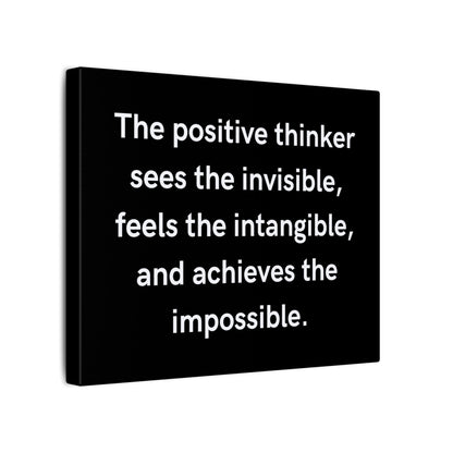 MO2V8 Inspirational Wall Art Canvas Print, Motivational Home Decor, Positive Quote Decoration, Gift for Entrepreneurs, Office Wall Art