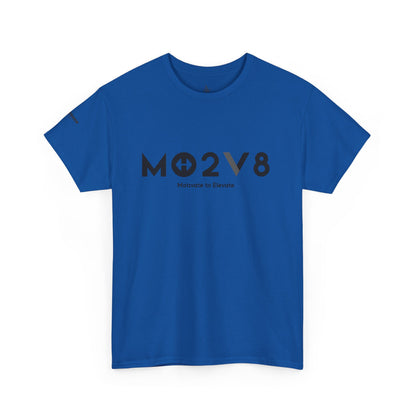 MO2V8 Heavy Cotton Tee, Graphic Tee, Casual Wear, Gift for Him/Her, Everyday T-Shirt, Comfortable Fashion