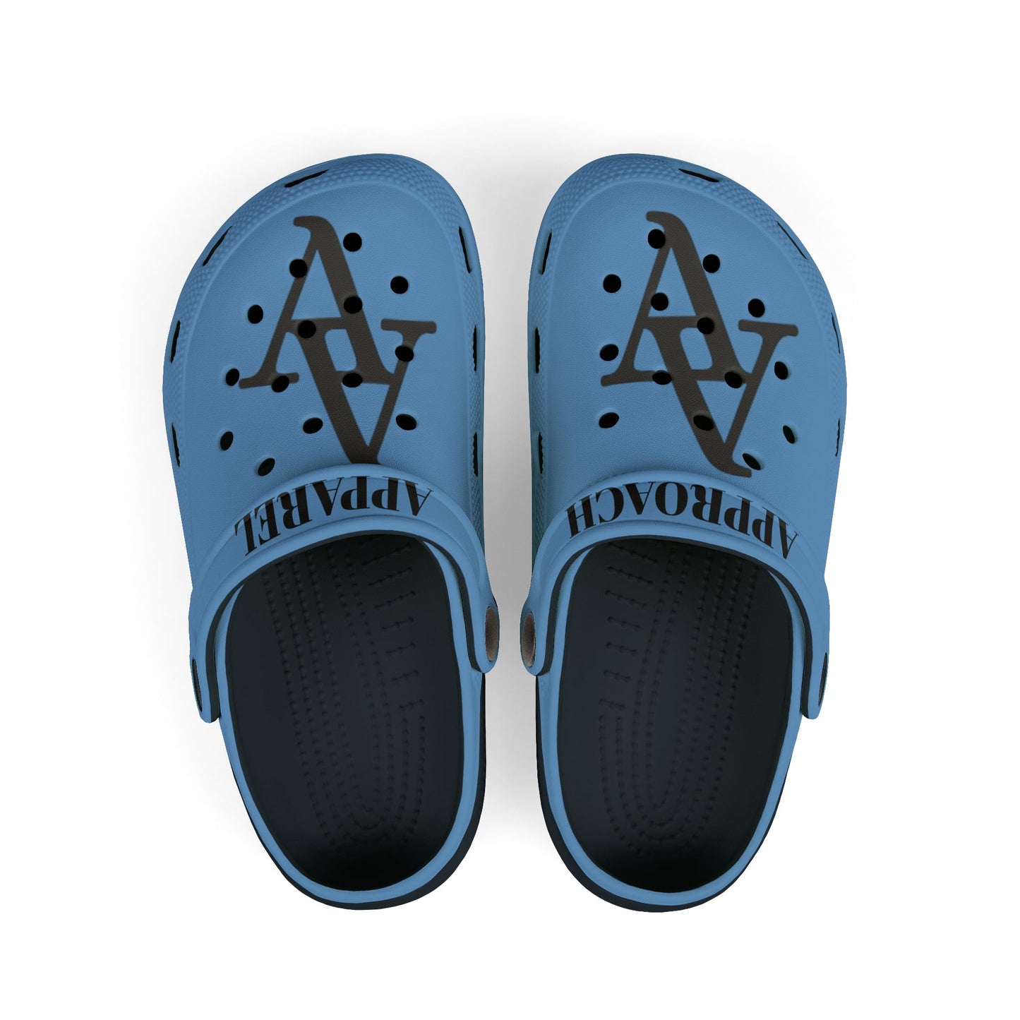 Approach Apparel Kid's Stylish EVA Foam Clogs - Blue Design for Comfort and Style