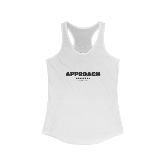 Approach Apparel Stylish Women's Racerback Tank, Casual Gym Wear, Workout Top, Summer Fashion, Trendy Fitness Apparel, Gift for Her