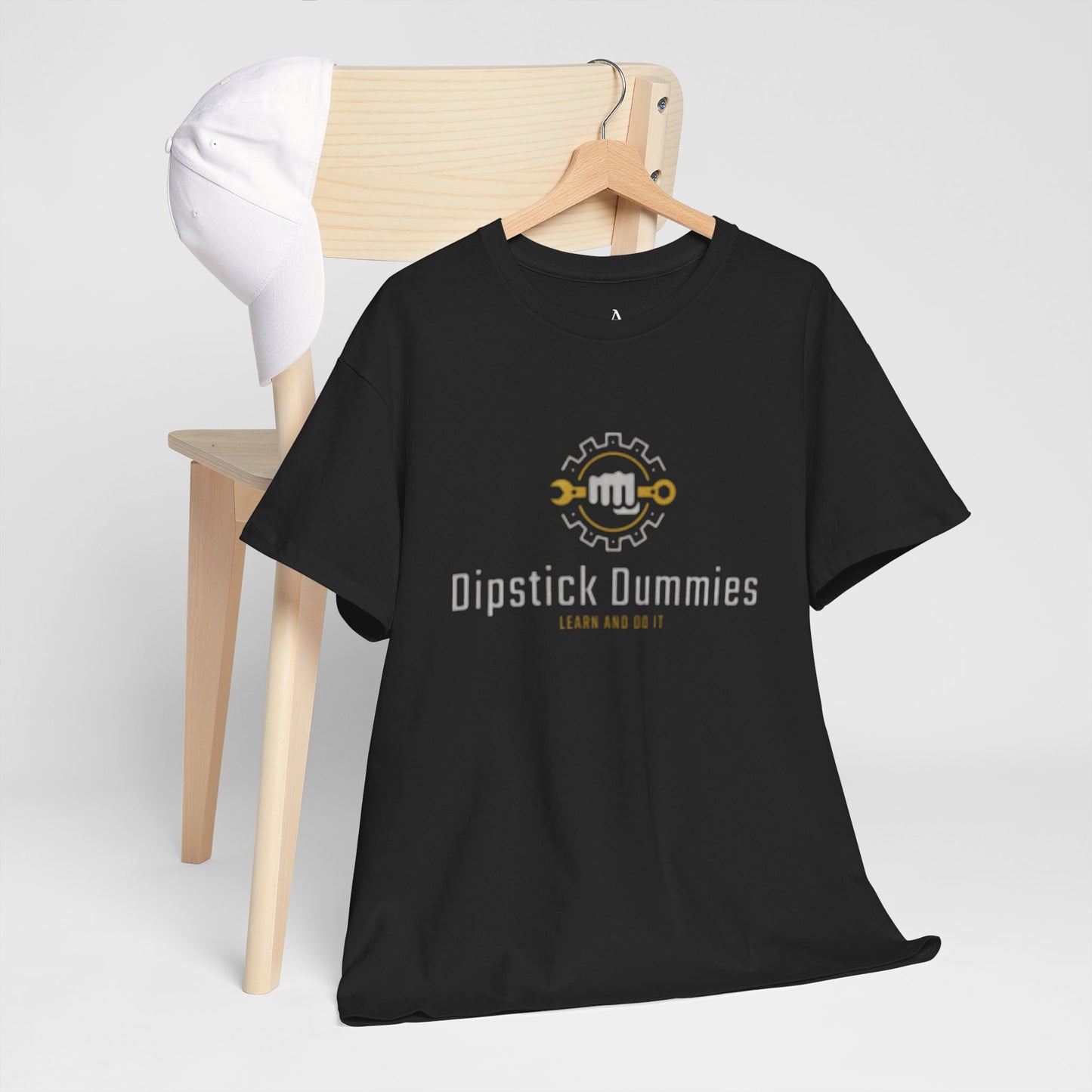 The Dipstick Dummies Logo T‑Shirt — Funny Automotive Repair Tee